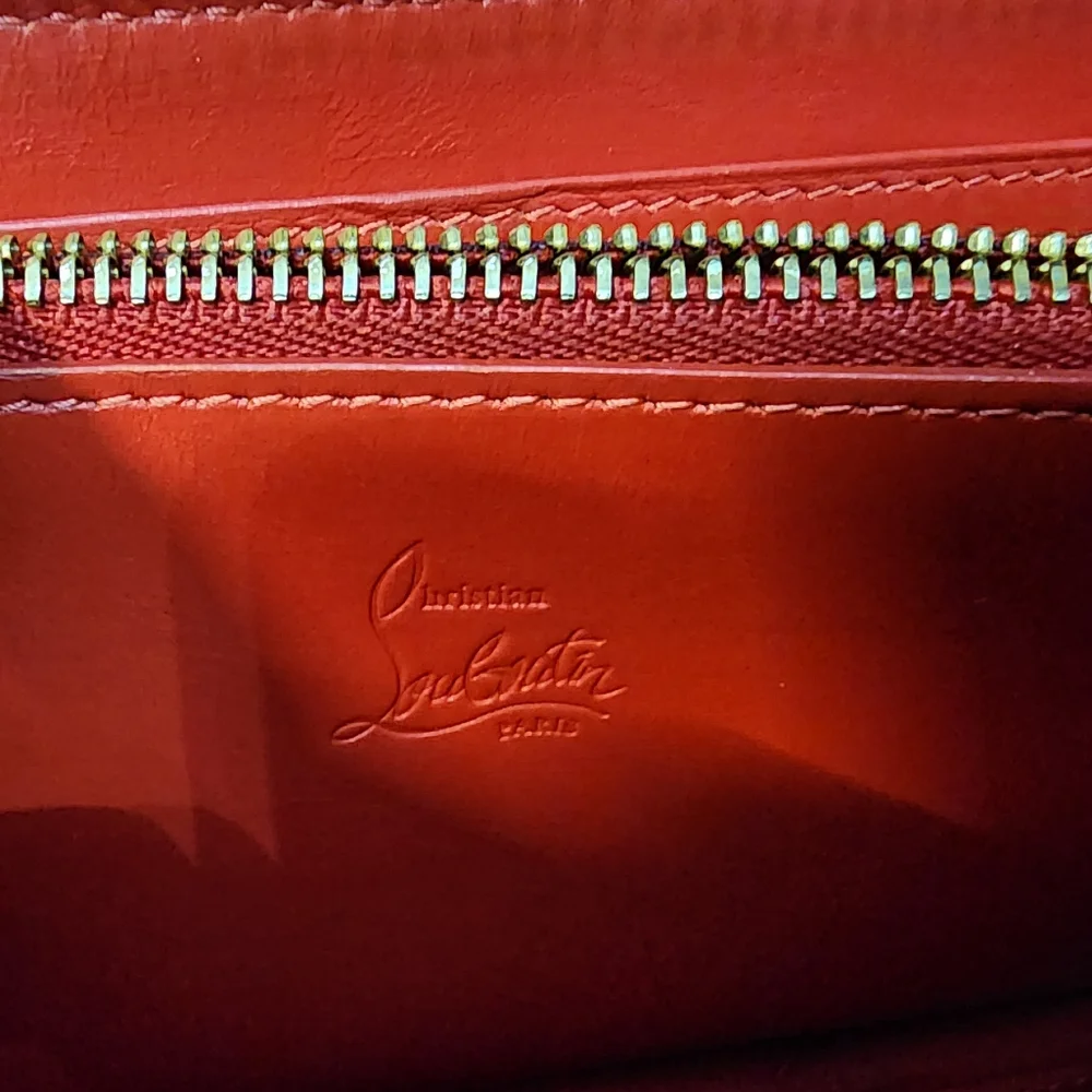 *SOLD* Christian Louboutin Panettone Spike Leather Wallet - Picture 12 of 14
